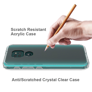 Funda transparente de acrílico a prueba de golpes con logotipo personalizado, carcasa trasera transparente para Motorola <span class=keywords><strong>Moto</strong></span> G9 <span class=keywords><strong>Play</strong></span> - Product Image 6