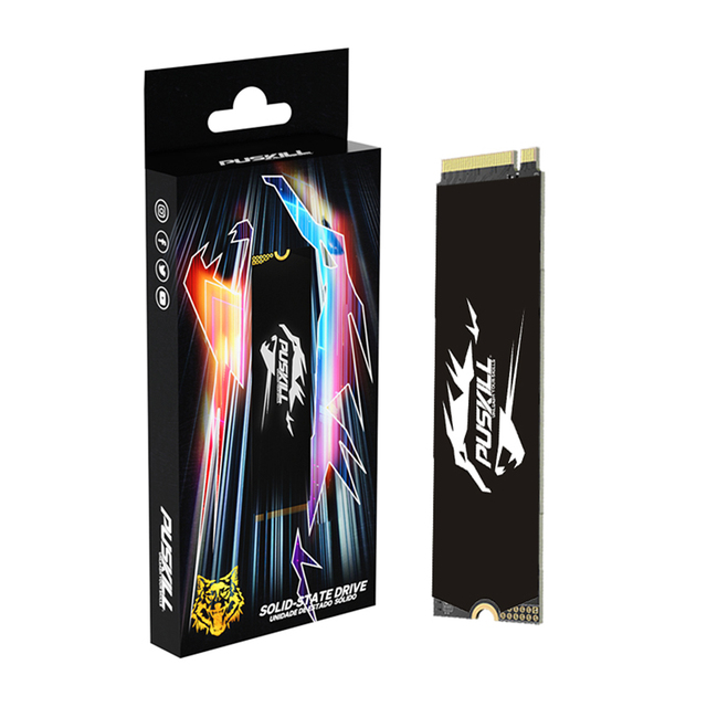 PUSKILL Original NVMe M.2 2280 Internal SSD 128GB 256GB 512GB 1TB 2TB Options for Desktop and Laptop