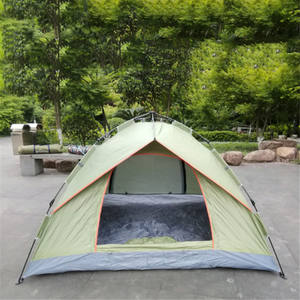 Custom3-4 Persona <span class=keywords><strong>Frangivento</strong></span> <span class=keywords><strong>Tenda</strong></span> Da Campeggio A Doppio Strato Impermeabile Pop Up Aperto Anti UV Tende Turistici Per Escursioni All'aperto di Viaggio Spiaggia - Product Image 3