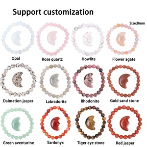 10 + ans d'expérience énergie de guérison naturelle produit d'énergie cristal conception populaire 8mm Bracelets lune ensemble pour bijoux cadeau - Product Image 3
