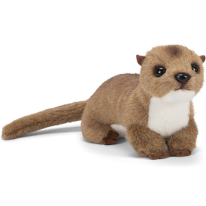 Peluche di Lontra Acquatica Carina da Fabbrica, Marrone Naturale 10 Pollici, Giocattolo Morbido Imbottito per Bambini, Regalo di Compleanno, Bambola Realistica di Lontra - Product Image 1