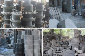 Molino de Piedra para Moler Maíz/Harina, Molino de Piedra para Especias/Matcha, Componente de Máquina de Molino de Piedra, Material Natural Puro - Product Image 4