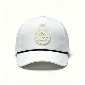 Gorra de Béisbol de Lona de Poliéster Perforada con Láser de 6 Paneles con Bordado Personalizado, Gorra de Golf de Secado Rápido para Deportes al Aire Libre - Product Image 3