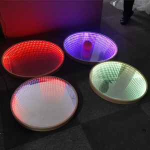Enseigne au néon LED en acrylique 3D avec bandes LED |   Miroir infini Lumière électronique multicolore pour la décoration commerciale et domestique - Product Image 6