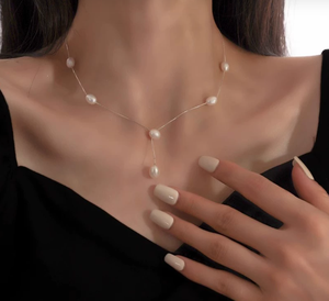 2025 סיטונאי 7-10 מ "מ טבעי מים מתוקים פנינים פנינים סגולות גדיל להכנת סגנון חם - Product Image 4