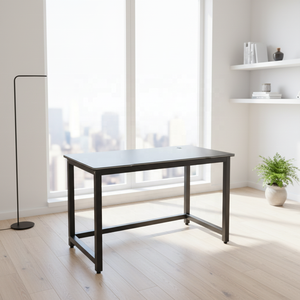 Escritorio para Computadora Yuantu, Resistente, <span class=keywords><strong>de</strong></span> MDF, con Almacenamiento, para el Hogar, Apartamentos <span class=keywords><strong>de</strong></span> <span class=keywords><strong>Alquiler</strong></span>, Dormitorios y Estudios, Tamaño Grande - Product Image 1