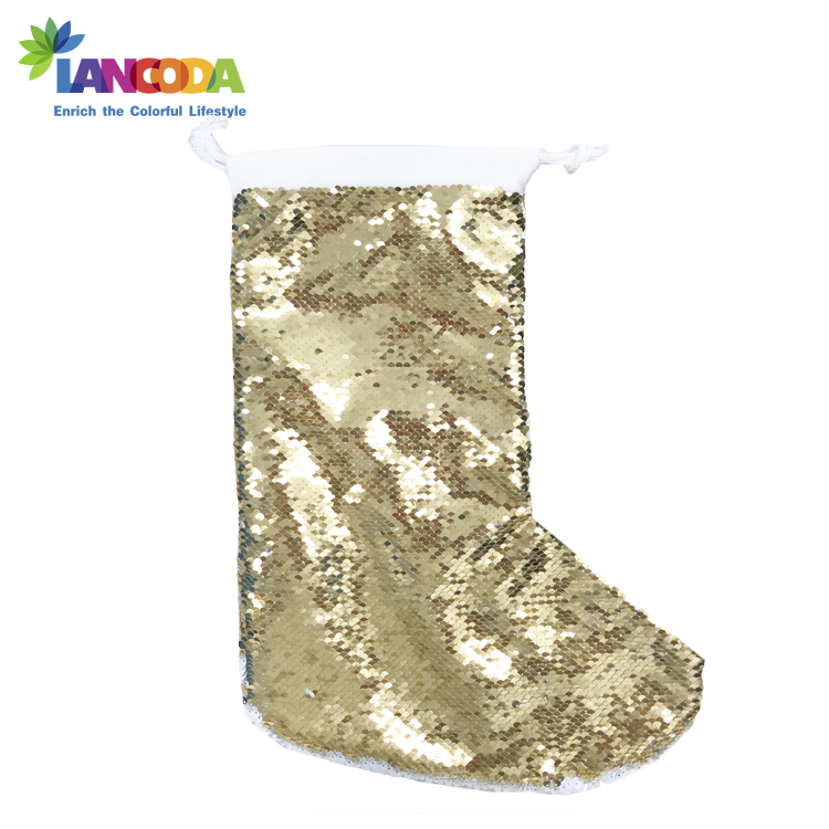 Рождественские блестящие чулки