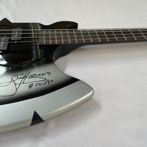 Corps de basse électrique personnalisé <span class=keywords><strong>Axe</strong></span> en bois massif avec fond/côtés en palissandre, touche en ébène, signature, livraison rapide, façade en érable - Product Image 6