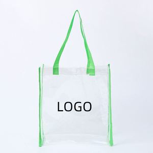 กระเป๋าแฟชั่น PVC คุณภาพสูง ใส พร้อมสายสะพาย กระเป๋าถือสะพายไหล่ PVC แบบใส - Product Image 1