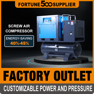 Penjualan terlaris pabrik OEM 8bar 16 bar 20bar umum industri 7.5KW 11KW 15KW 22KW 30kw sekrup kompresor udara - Product Image 4