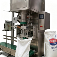 AT-DGS-25F Otomatik Toz Paketleme Makinesi 5-25kg Un Nişasta Kimyasal Tartım Dolum Kapama Vidalı Konveyör PLC'li