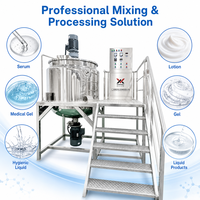 Machine de mélange liquide à prix d'usine, homogénéisateur pour crème cosmétique et détergent