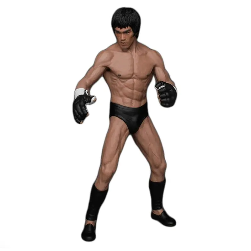 Chinese Kung Fu Movie Star OEM Custom High Quality Eco-friendly Pvc Plastic Bruce Lee Toy Action Figure