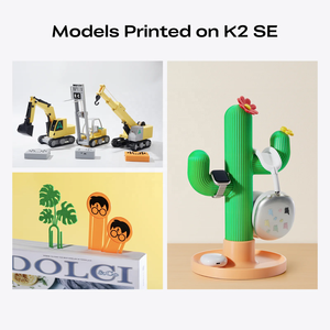 For K2 SE <b>3D</b> <b>Printer</b> High Speed Dual Extruder PLA Multicolor FDM with up to 16 Colors and Smart Auto Leveling - Product Image 2