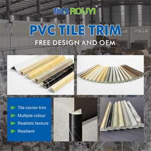 Revêtement d'angle en film plastique imperméable pour carrelage de salle de bain en terrazzo personnalisé <span class=keywords><strong>Rongyi</strong></span> - Product Image 5