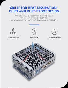 Mini PC Industrial HW HW-N100 |   Puertos LAN/COM Duales, Bajo Consumo, Intel Core <span class=keywords><strong>I3</strong></span>, SSD, RAM DDR4 para Sistemas de Automatización Linux - Product Image 4