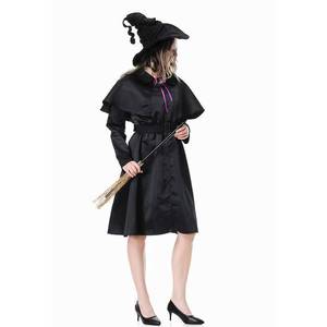 Nouvel ensemble de costumes de sorcière et de sorcier pour femme adulte, idéal pour Halloween et les spectacles sur scène, collection transfrontalière 2026 - Product Image 5