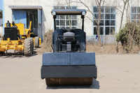 Nouvelle rouleuse vibrante LTS204H à forte force de vibration de 4 tonnes avec moteur à tambour unique, roulement et engrenage pour le compactage du sol