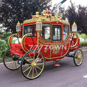 Kaufen Sie Cinderella Princess Carriage Sale Royal Theme Aschenputtel Pferde kutsche Best Chariots Hersteller & Exporteure - Product Image 6