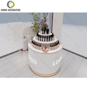 Conception d'intérieur de magasin de cosmétiques et de parfums de luxe, murs et étagères d'exposition personnalisés, armoires - Product Image 3