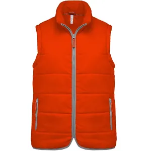 Gilet imbottito K6116 in tessuto ripstop, merchandising personalizzato - Product Image 1
