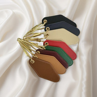 Porte-clés de voiture, accessoires de mode à suspendre, accessoires décoratifs pour sacs, porte-clés diamant, porte-clés ovales, pendentifs