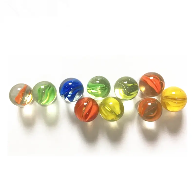 14mm पत्थर गिलास गेंद खिलौना ग्लास मनका खिलौना संगमरमर सजावटी गेंद के लिए थोक बिक्री