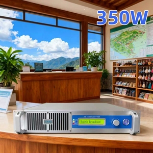 <span class=keywords><strong>FM</strong></span>-трансмиттер HP-350W, сертифицированный, с интеллектуальным контролем температуры, для церкви/школы/аварийных вещаний, с дисплеем мощности, прочный - Product Image 4