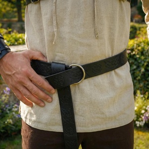 Conjunto de Armadura de Hombro, Brazalete y Cinturón, Estilo Medieval, Vikingo, de Cuero PU Ajustable, para Cosplay de Guerrero, Halloween, Accesorios para Disfraces de TV y Cine - Product Image 5