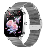 SANVNET 2026 MK90 Relojes Damen Smartwatch 1,75'' Bildschirm Gesundheitsüberwachung BT-Anruf Mehrere Sportmodi Smartwatch für Damen