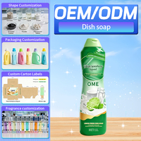 Détergent Liquide Universel Parfum Citron pour Vêtements, Nettoyage Mains Libres, 5%-15% Ingrédients Actifs, Nettoyage Profond Cuisine, Jetable