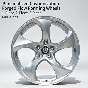 Jantes Flowtone 19 pouces 5x120mm 5x108mm 5x114.3 en alliage moulé, couleur argent, pour voitures de sport et de tourisme Toyota, Honda, BMW, <span class=keywords><strong>Volvo</strong></span> - Product Image 2