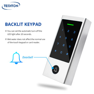 Tediton-teclado inteligente impermeable IP66 Rfid para exteriores, pantalla táctil, <span class=keywords><strong>Control</strong></span> de acceso Tuya para oficina y apartamento - Product Image 5