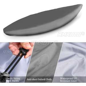 Funda Universal para Kayak, Canoa, Bote, Impermeable, Resistente a los Rayos UV, a Prueba de Polvo, Funda de Almacenamiento para Kayak, Canoa, Bote - Product Image 2