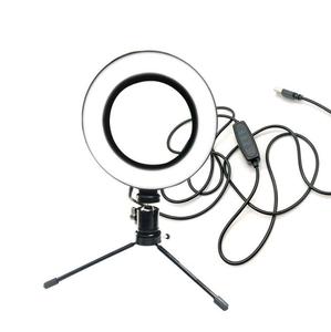 6 inch Vòng ánh sáng với đứng <span class=keywords><strong>Led</strong></span> <span class=keywords><strong>Camera</strong></span> Selfie vòng ánh sáng cho video trực tiếp video vẻ đẹp - Product Image 3