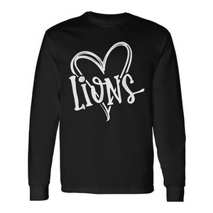T-shirt à manches longues Lions Heart, pour les fans de sport scolaire, esprit d'équipe - Product Image 2
