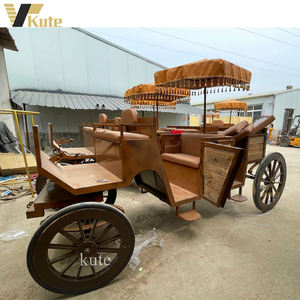 Calèche de mariage électrique, calèche touristique, calèche à chevaux européenne - Product Image 3