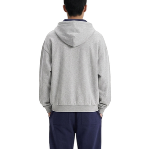Custom Blank Zip Up Casual Hoodies Heavy Weight 100% Cotton Terry Oversized Boxy fit <b>Zipper</b> <b>Sweatshirt</b> Hoodie for Man TKAN9027 - Product Image 3