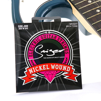 GSE-009 GSE-010 Electric Guitar Strings 6 Strings Set Nickel Plated Steel Guitar String for Beginner Practice