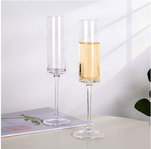 Copa de Vino de Cristal Transparente, Copas de Champán de Cristal de Lujo para el Château Lafayette de la Abadía Rusa - Product Image 6