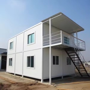 Cheap Portable Foldable Modular 4 Bedroom Wooden Steel Sandwich Panel Container <b>House</b> Prefab Villa Hotel Showroom Apartment - Product Image 2