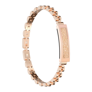<span class=keywords><strong>Bracelet</strong></span> intelligent en acier inoxydable HRS magnétique pour les chercheurs de sommeil réparateur, suivi de la santé, suivi du sommeil, podomètre, fonctions d'appel - Product Image 1