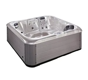 Bañera de hidromasaje portátil, jacuzzi suave con Panel de Control Balboa y ozonizador, descuento