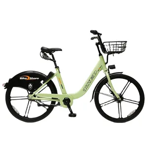 Bicicletas city sharing con sistema de alquiler de bicicletas
