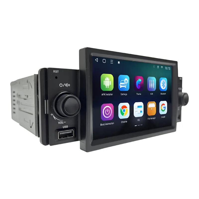 5 ''Digitale Touchscreen Auto Hoofdsteun Dvd-Speler Monitor