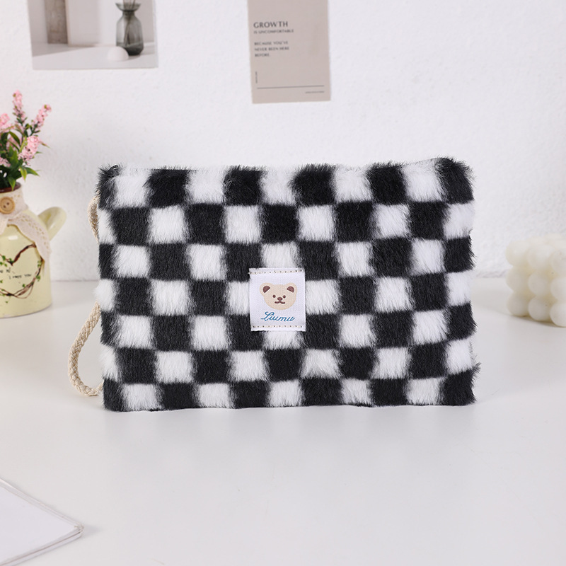 Chess and card grid black