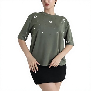 เสื้อยืดคอกลมแขนยาว ระบายอากาศได้ดี เป็นมิตรกับสิ่งแวดล้อม ไซส์ใหญ่ ทรงปกติ ผลิตจากผ้าโพลีเอสเตอร์/คอตตอน ถักทออย่างดี สวมใส่สบาย เหมาะสำหรับผู้ใหญ่ - Product Image 1