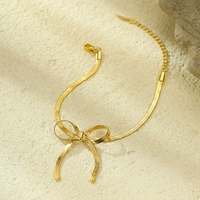 Bracelet en acier inoxydable plaqué or 18 carats avec chaîne serpent, motif numérique tendance pour fête ou cadeau