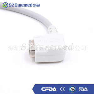 Compatible avec le câble ECG Kenz à 10 fils pour appareil ECG Lingqian, câble intelligent à connecteur banane - Product Image 4