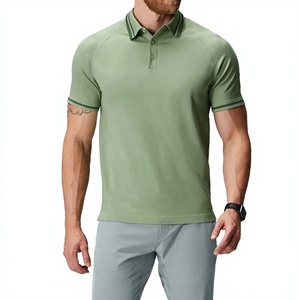 เสื้อโปโลลำลองสำหรับกอล์ฟ รับผลิตเสื้อผ้าขายส่ง พร้อมสกรีนโลโก้ รับผลิตแบบ OEM ODM แบรนด์ส่วนตัว เสื้อโปโลผู้ชายทรงเข้ารูปผ้าปิเก้ - Product Image 2